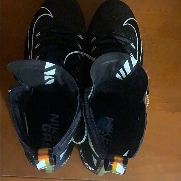 NWOT Nike Vapor Football Cleats black size 10 - Picture 4 of 16